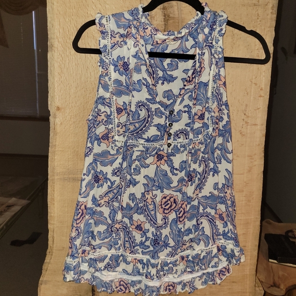 Spell Tops - Spell Etienne Sleeveless Blouse - S